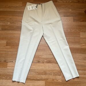 Zara high-waisted trouser pants